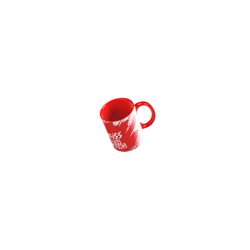 Tasse HFC Rot und Weiß ein Leben lang