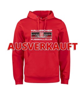 Kapuzensweat rot HFC