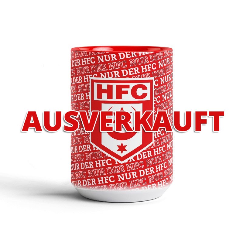 Jumbo Tasse Nur der HFC Rot