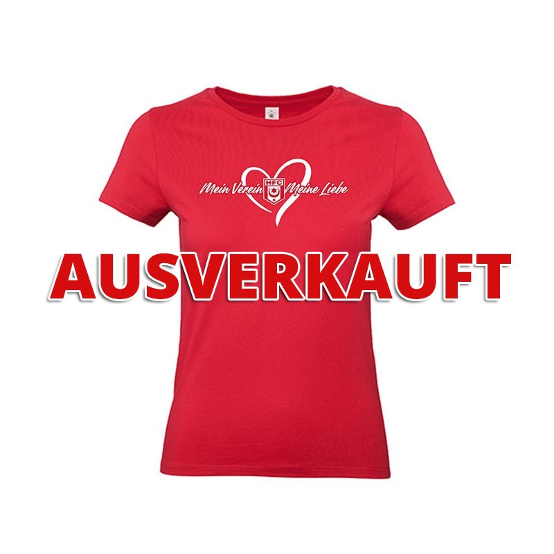 Damen T-Shirt rot