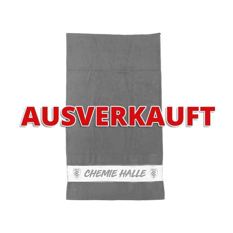 Duschtuch grau Chemie Halle