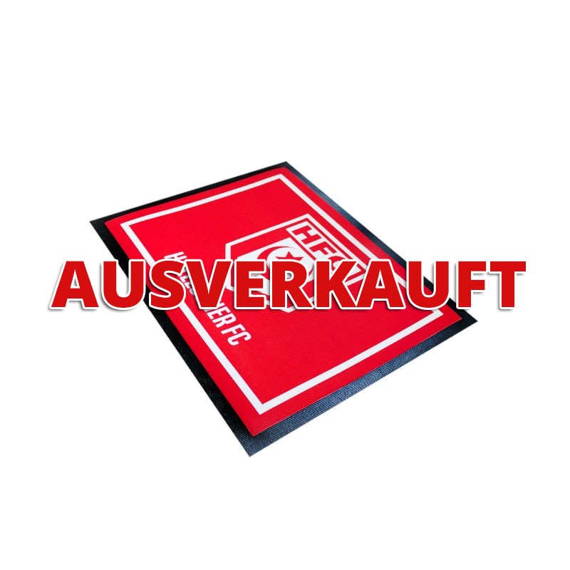 Fußmatte rot