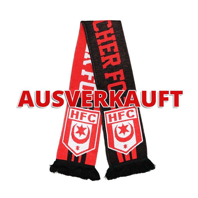 Schal Hallescher FC schwarz rot
