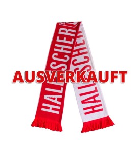 Schal rot/weiß