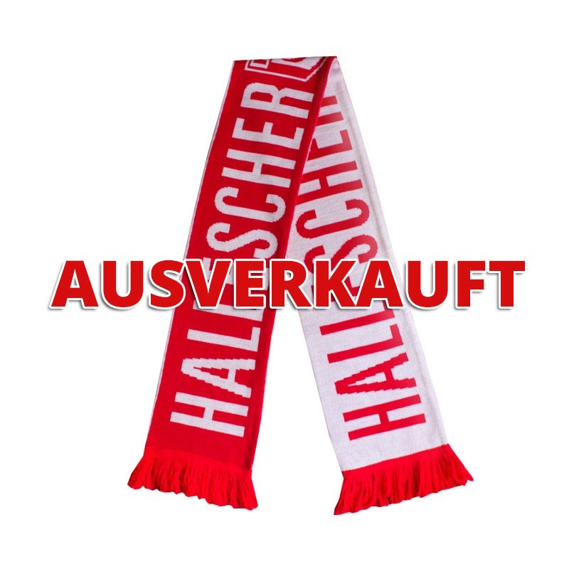 Schal rot/weiß