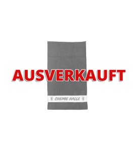 Handtuch grau Chemie Halle
