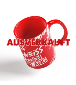 Tasse HFC Rot und Weiß ein...