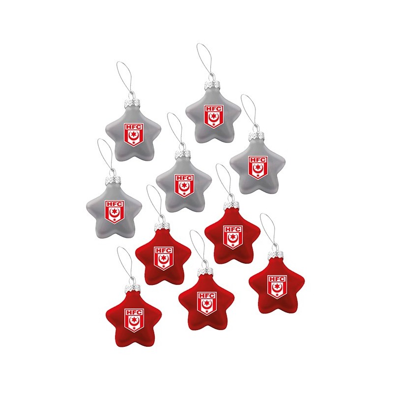 Christbaumsterne 10er Set HFC